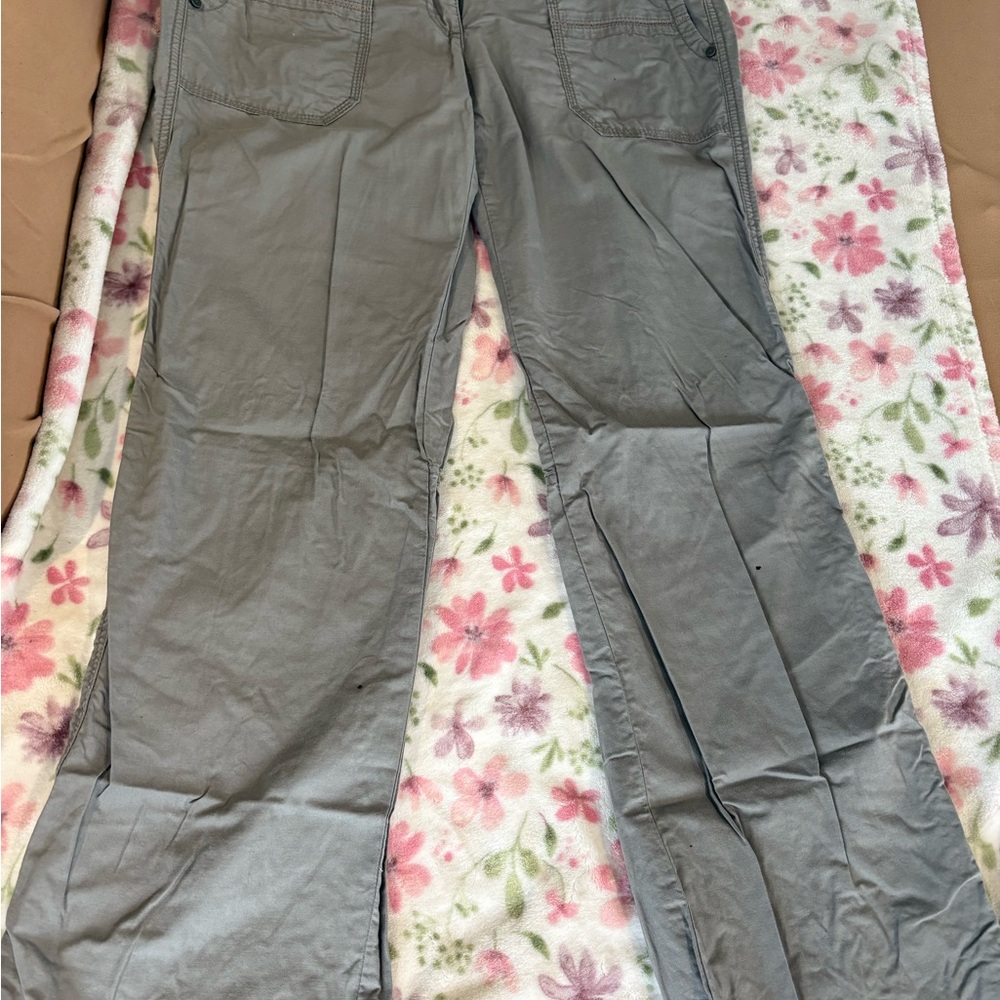 LOFT Gray Straight Leg Jeans Casual Style